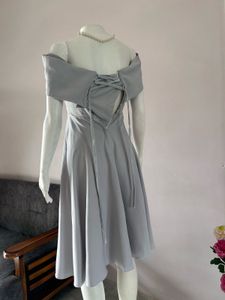 grey midi gown