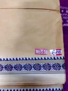 Hugh Price Drop ✨️Combo Of 3 Cotton Sarees💙🩷🧡