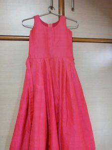 Pink Dress with Embroidered Jacket