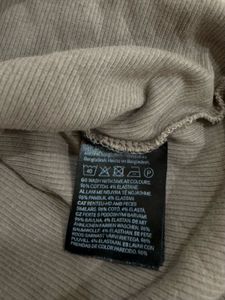 Cute Brown Fitted Top