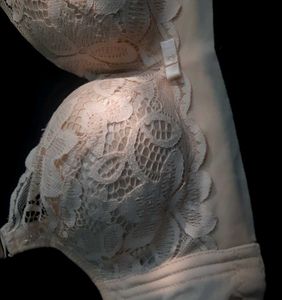 Lacey coquette push up bra