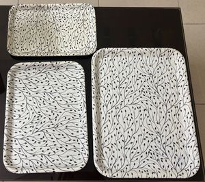 Chilly Serving Trays Rectangular Shape Set-3