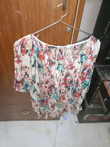 Pink &amp; Purple Dolman Sleeve Top