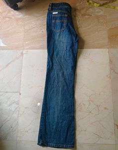 Y2k digital Printed bootcut jeans For Women
