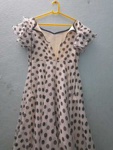 BLACK AND WHITE KURTA.