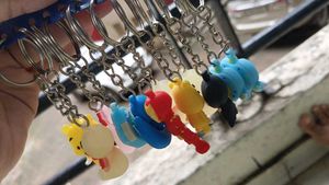 Cute Cartoon Keychains Set Of 12