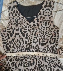 Cheetah Print Dress