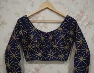 Elegant Blue Lehenga Choli Set