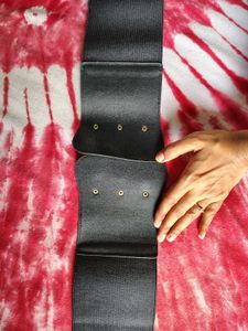 Black Corset Belt Redhorn New