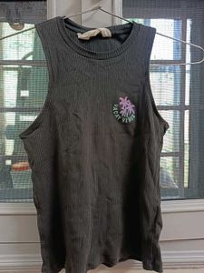 Cute Black Tank Top