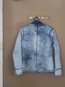 Denim Blue Blazer Jacket