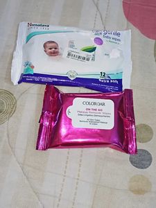 Himalaya Baby + Colorbar Makeup Wipes