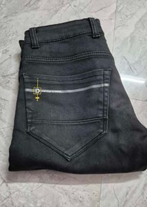 Stylish Black Denim Jeans