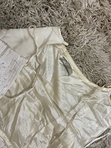 Sequin white dress
