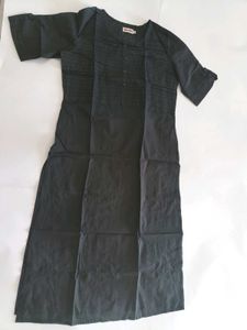 Formal Black Kurti From Fab India