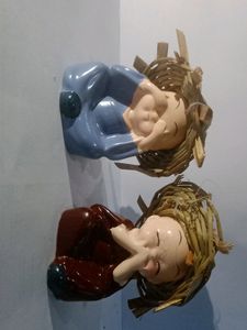 Cute Bodha Monk With Cap 2 Pic