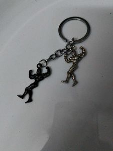 Gym Bro Keychain
