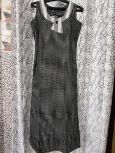 Black Stripes Kurta Set