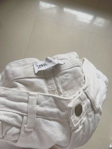 Zara Denim 👖 Jeans Off White