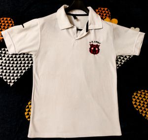 White T Shirt For Men , Size Xl , No Flaws,Good Co