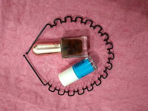 Vintage Handheld Mirror, Hair Band, Nailpolish