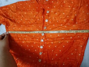 Chic Orange Dress