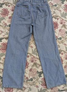 High waist Blue Jeans