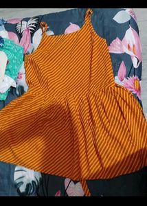 Striped Sleeveless Dress