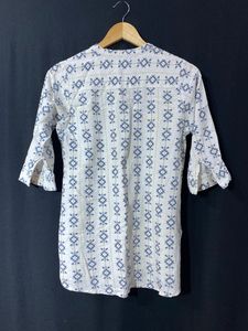 Zudio Women White Printed Top