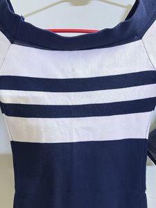 Striped Bell Sleeve Top
