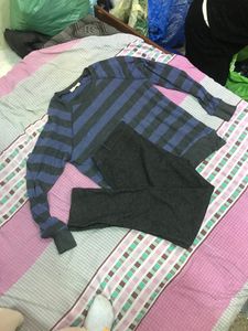 Winter Top And Pants Set