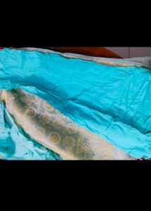 Chanderi Saree With Blouse And Petticoat