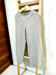 Light Grey Cotton Trouser Waist Size-26