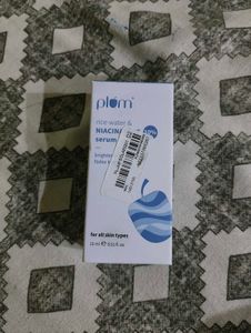 Plum Rice Water And Niacinamide Serum
