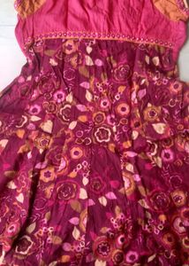 BIBA - girls kurti and dupatta set