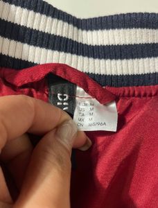 Burgundy Colorado Varsity Jacket