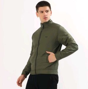 OSWAL Fur Coated Bomber Jacket.