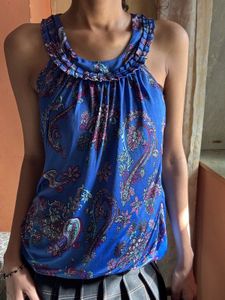 Y2K Floral Top