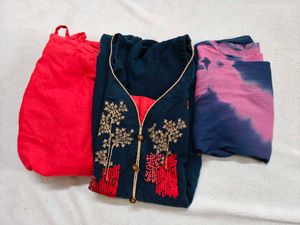 Embroidered salwar set