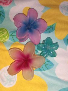 Flower Hair Clips