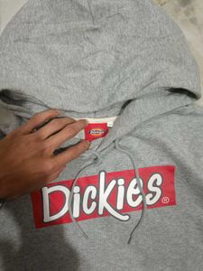 Dickies Grey Logo Hoodie