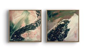 Combo Abstract Fish Paintings