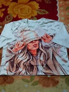 Stylish Graphic Print Tee