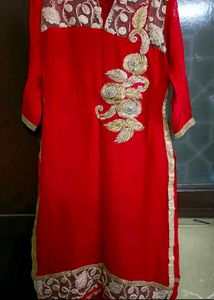 Combo Of 3 Party Wear Heavy Kurtis In Xl Size