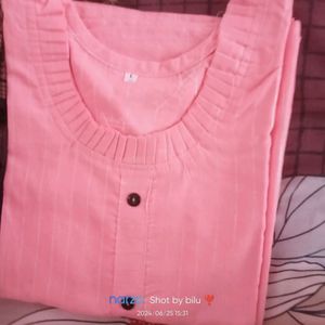 Women Cotton Blend Stylish Kurti Pent With Dupatta