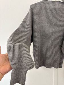Gray Knit Sweater