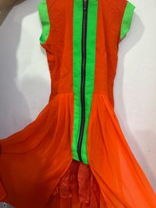 Orange Green Cape