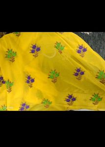 Yellow Saree