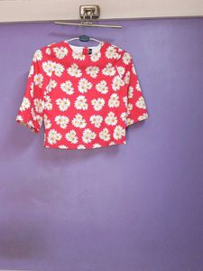 Floral Crop Top
