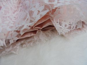 Cute Pink Lace Baby Dress